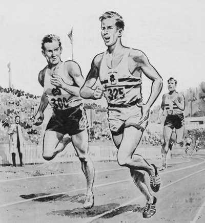 De mijl van de eeuw: De race tussen Roger Bannister en John Landy op de Commonwealth Games van 1954 door English School